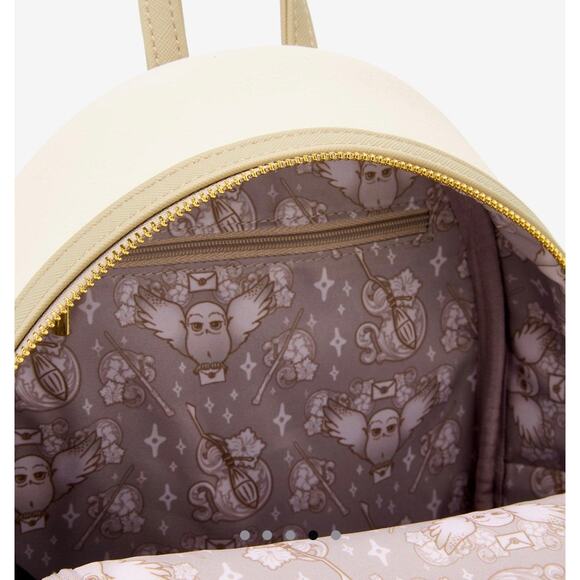 Loungefly Harry Potter Hedwig Ornamental Mini Backpack - Picture 6 of 6